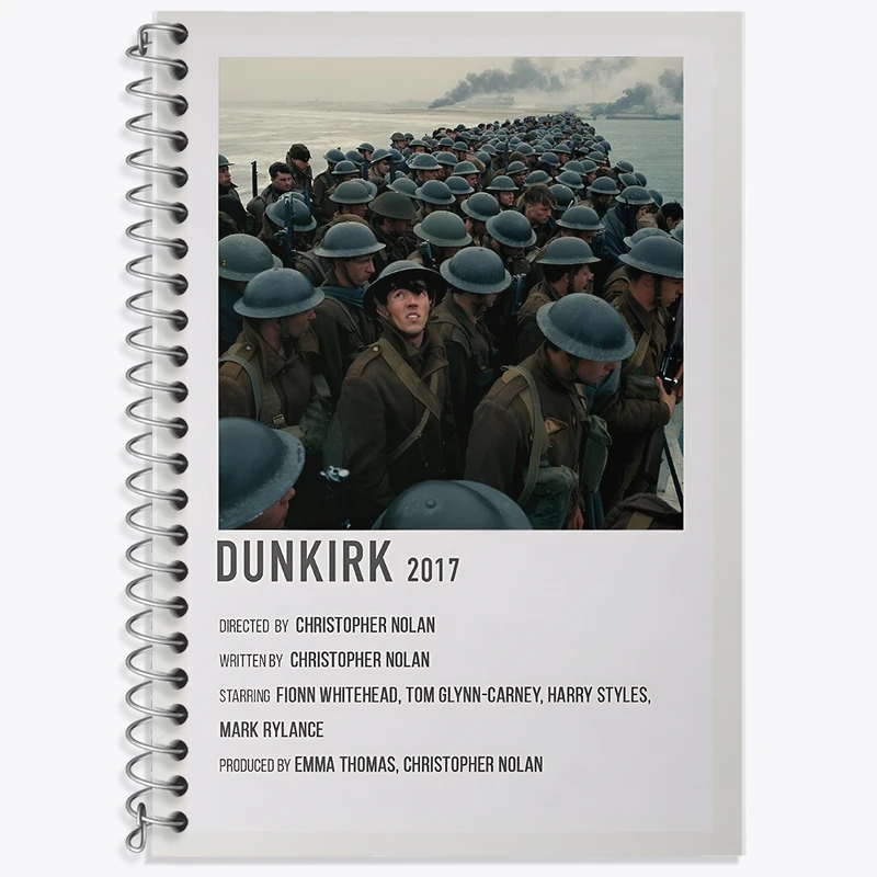 دفتر لغت 50 برگ خندالو طرح دانکرک (Dunkirk) کد F13102