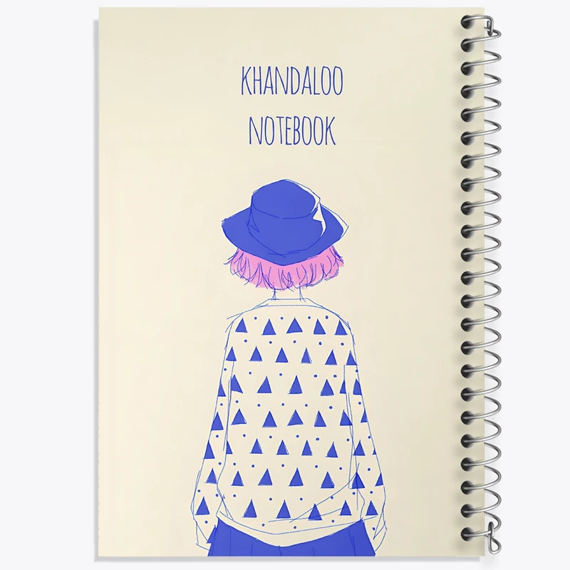 دفتر لیست خرید 50 برگ خندالو طرح دخترانه فانتزی کد N8196