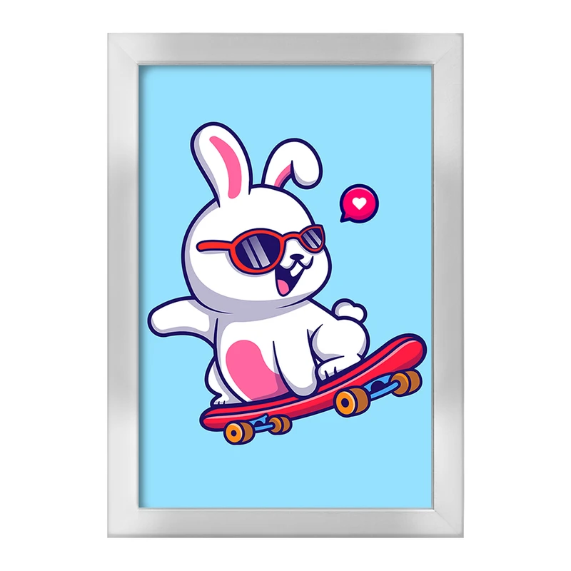 تابلو خندالو طرح خرگوش کد 26214