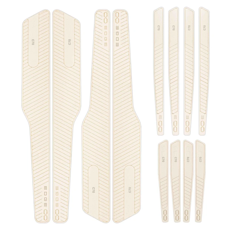 محافظ درب، سپر و آینه خودرو ماهوت مدل EDGE-Wمناسب برای ولوو C70 مجموعه 12 عددی