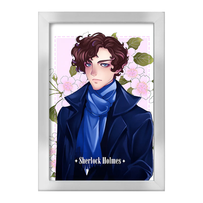 تابلو خندالو طرح شرلوک هولمز کد F14117