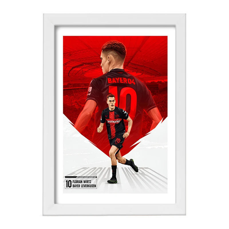 تابلو خندالو طرح فلوریان ویرتز (Florian Wirtz) کد F14335