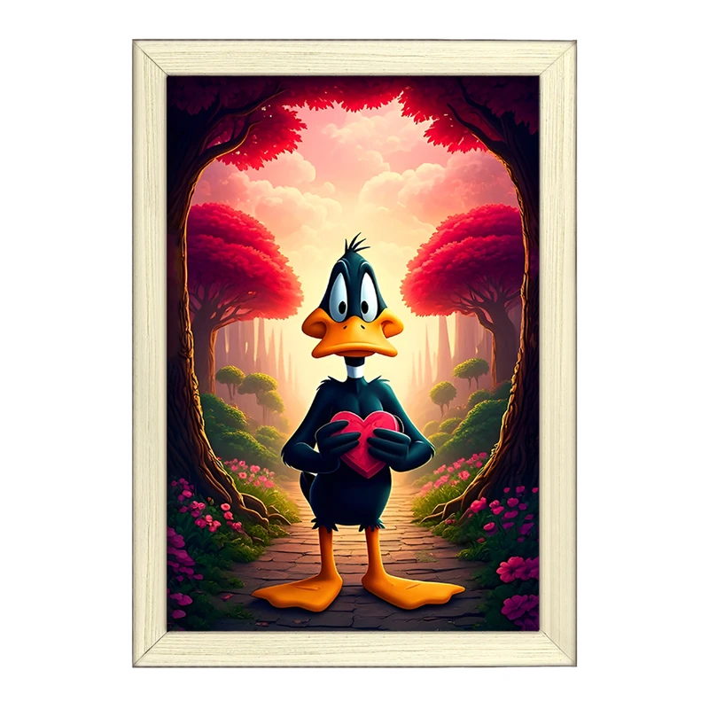 تابلو خندالو طرح دافی داک (Daffy Duck) کد F11754