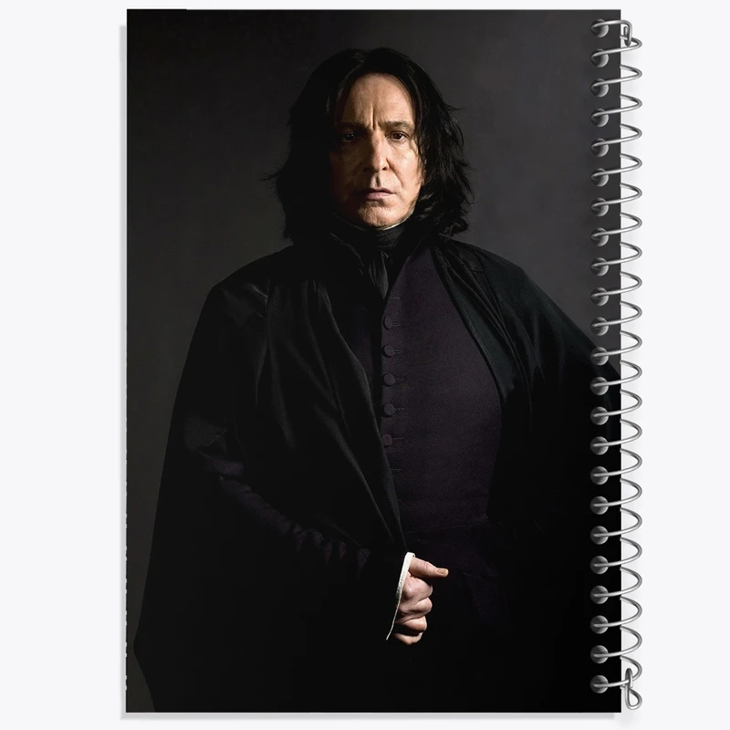 دفتر طراحی 50 برگ خندالو طرح اسنیپ هری پاتر Harry Potter  کد 19362