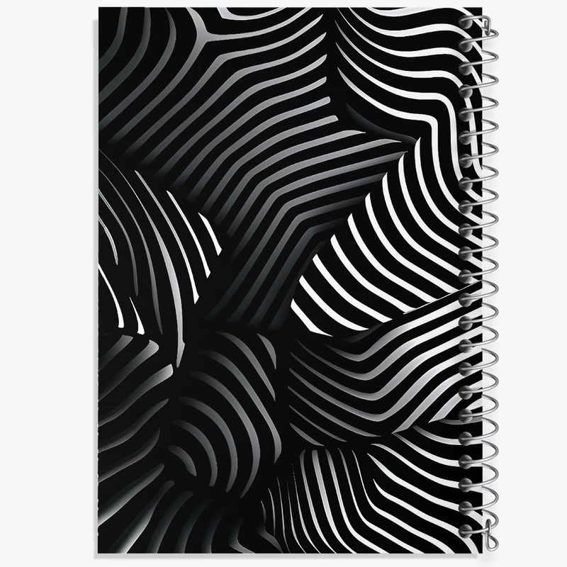 دفتر طراحی 50 برگ خندالو طرح انتزاعی کد N7064