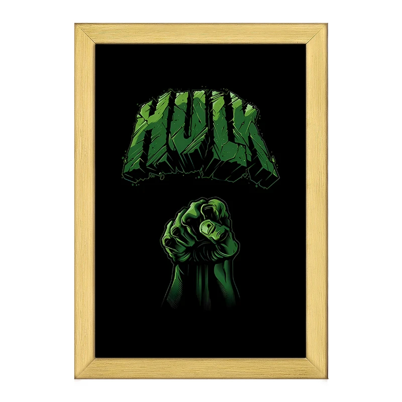تابلو خندالو طرح هالک مارول (Marvel) کد F4616