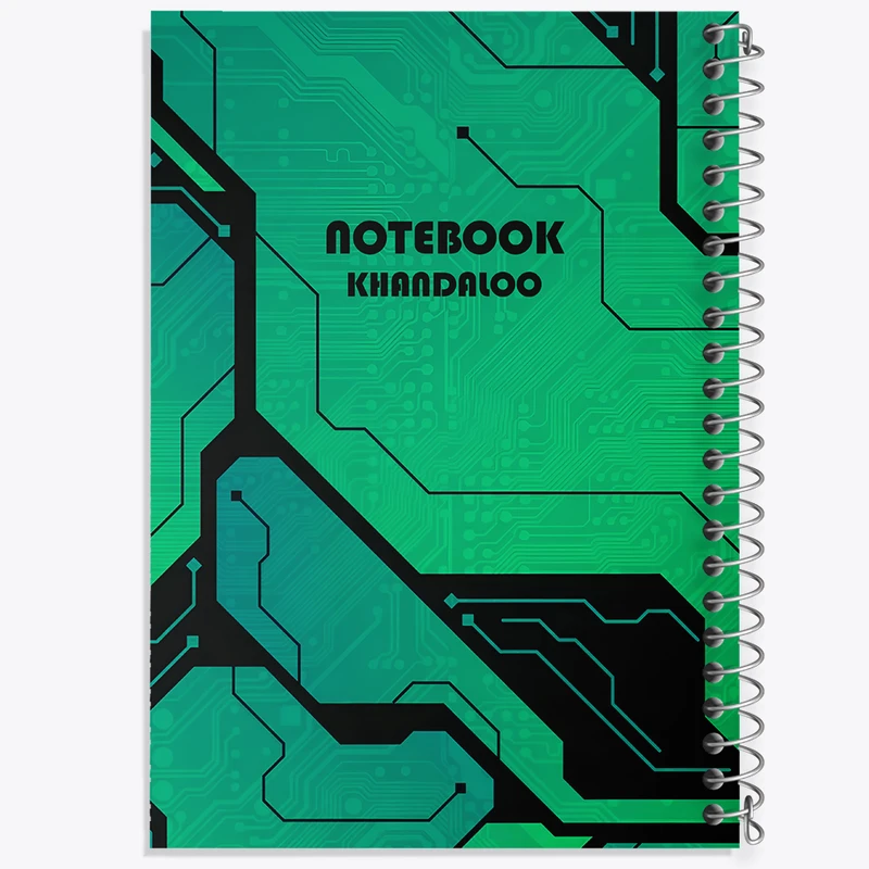 دفتر مشق 100 برگ خندالو طرح مدرن کد N7569