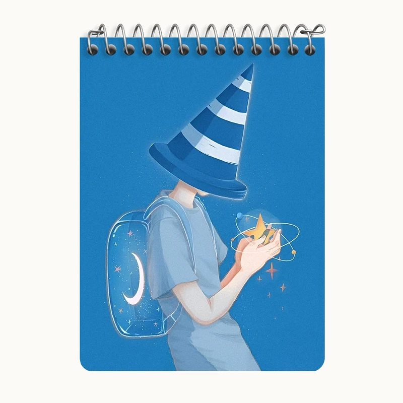 دفتر یادداشت 50 برگ خندالو طرح دخترانه کد N3104