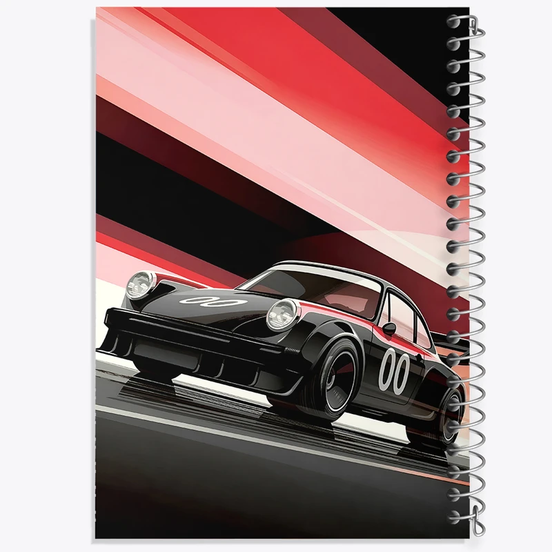 دفتر نقاشی 50 برگ خندالو طرح ماشین کلاسیک کد F10436