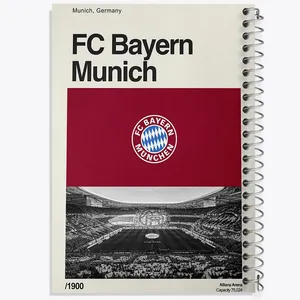 دفتر مشق 50 برگ خندالو طرح بایرن مونیخ (Bayern Munich) کد F13882
