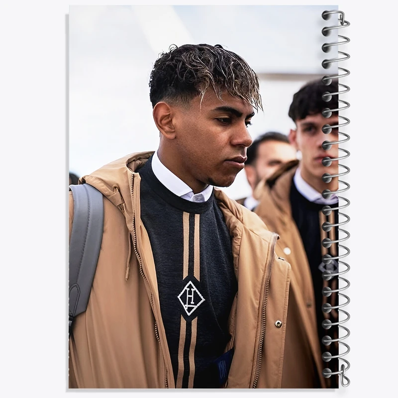 دفتر لیست خرید 50 برگ خندالو طرح لامین یامال (Lamine Yamal) کد F14308