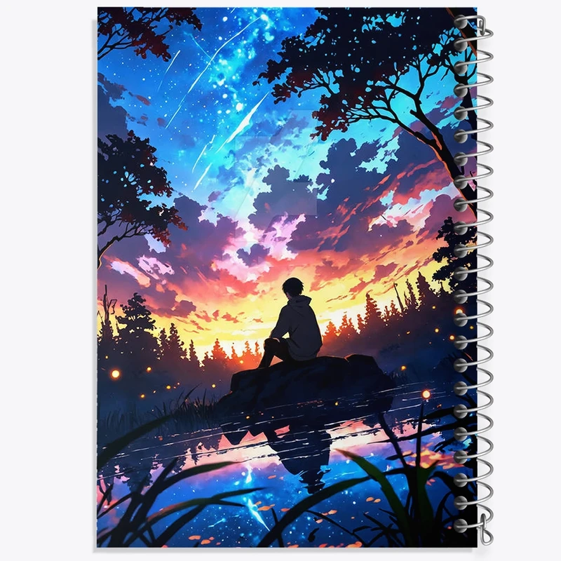 دفتر شطرنجی 50 برگ خندالو طرح پسر تنها کد F3003