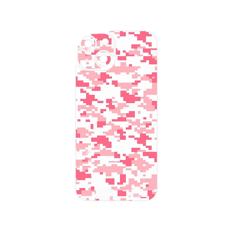 برچسب پوششی ماهوت مدل Army_Pink_Pixel مناسب برای گوشی موبایل اپل iPhone 14