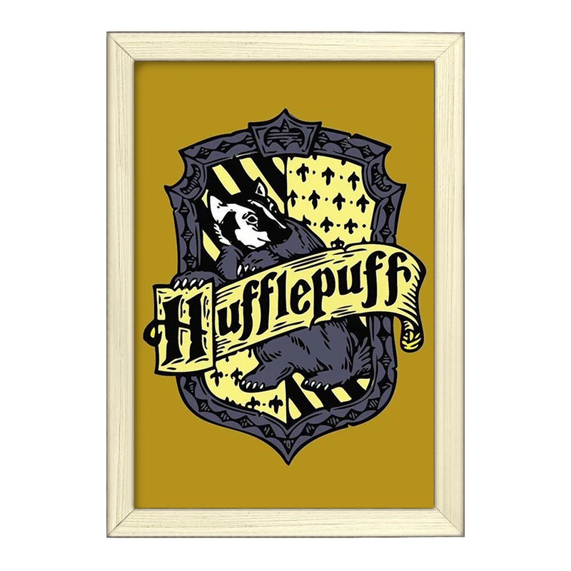 تابلو خندالو طرح هافلپاف هری پاتر Harry Potter  کد 19356