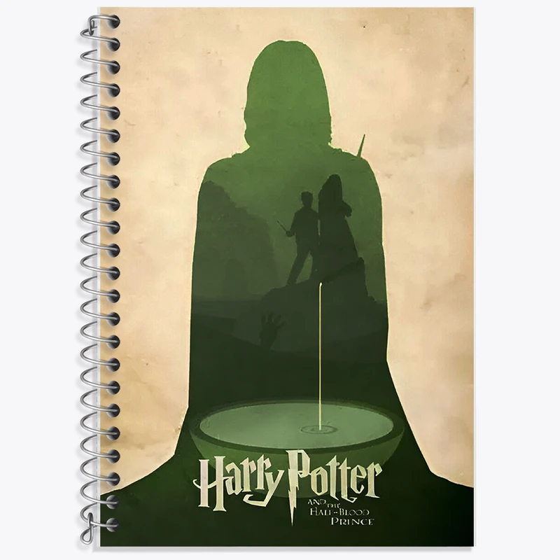 دفتر نت موسیقی 50 برگ خندالو طرح هری پاتر (Harry Potter) کد F9746