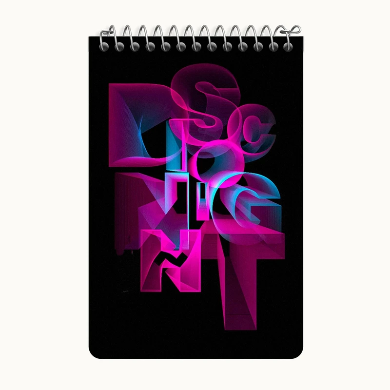 دفتر یادداشت 50 برگ خندالو طرح دیزاین (Design) کد F4840