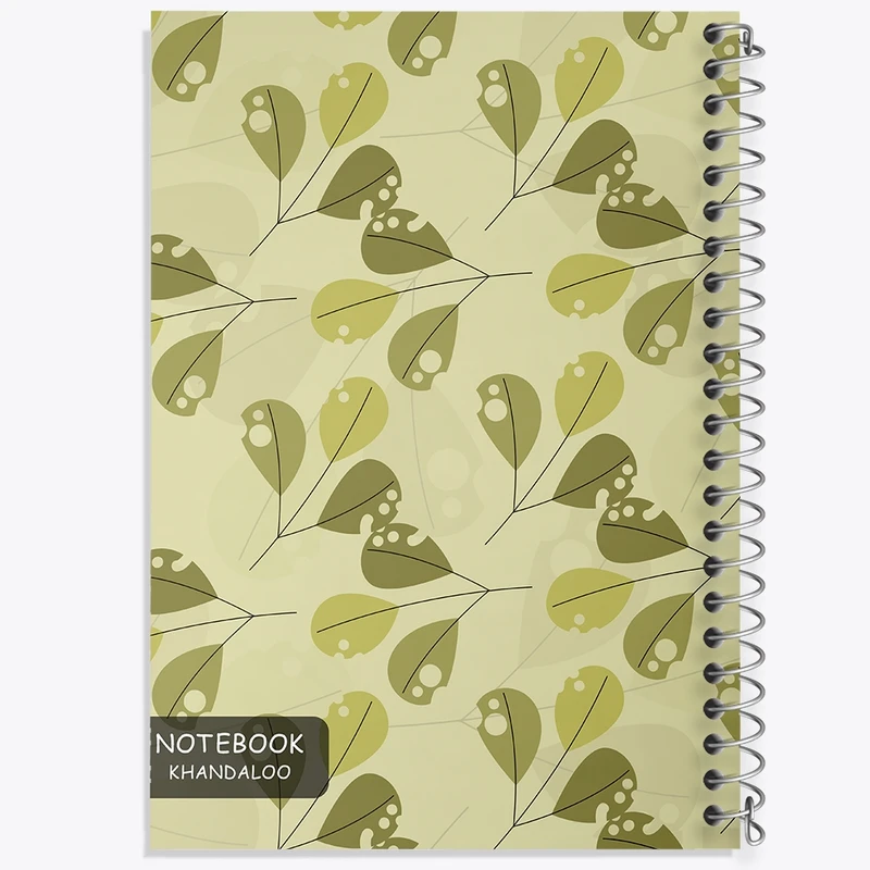 دفتر طراحی 50 برگ خندالو طرح برگ کد N1181