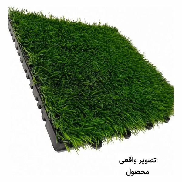تایل چمن مصنوعی مدل HSP_134 بسته 5 عددی
