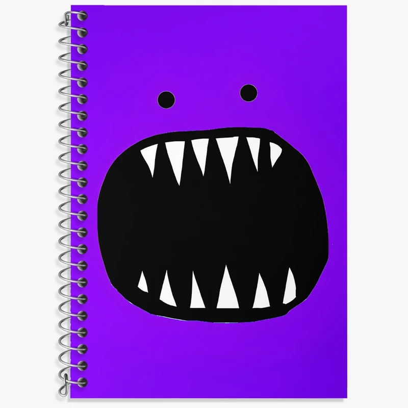 دفتر لغت 50 برگ خندالو طرح هیولا بامزه کد N7459