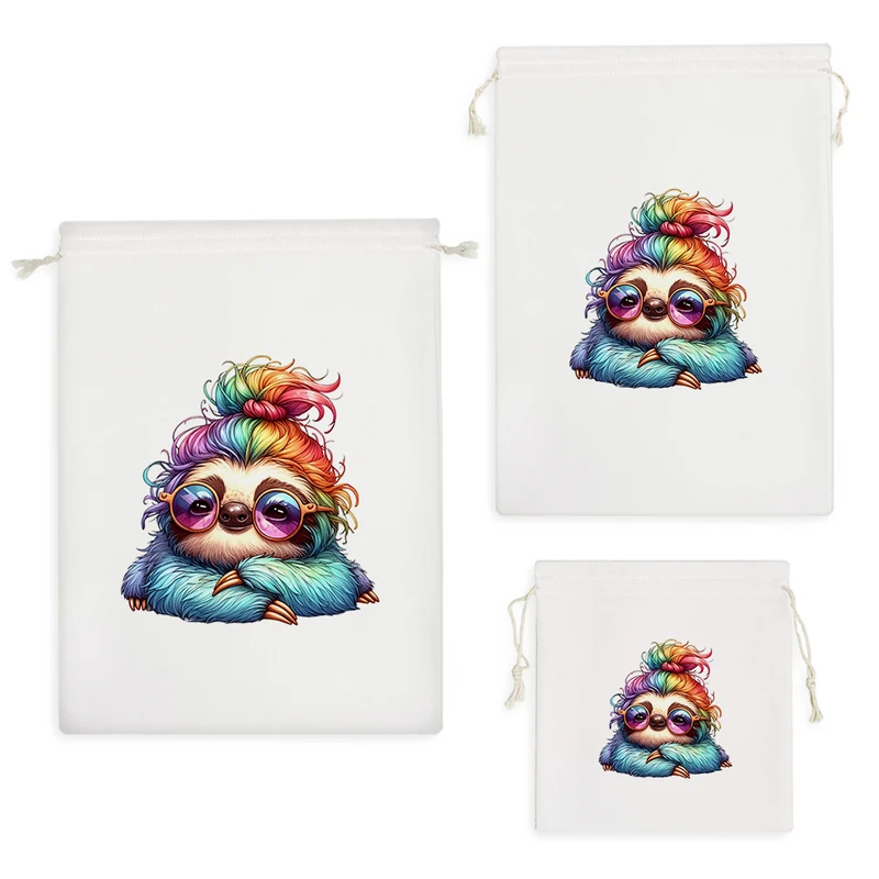 نظم دهنده خندالو مدل تنبل رنگی کد H1907 مجموعه 3 عددی