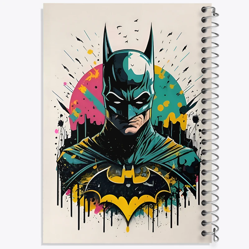 دفتر نقاشی 50 برگ خندالو طرح بتمن (Batman) کد F9131