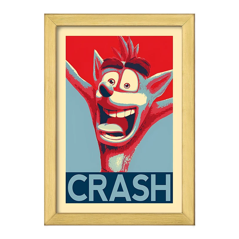 تابلو خندالو طرح کراش (Crash) کد F6491