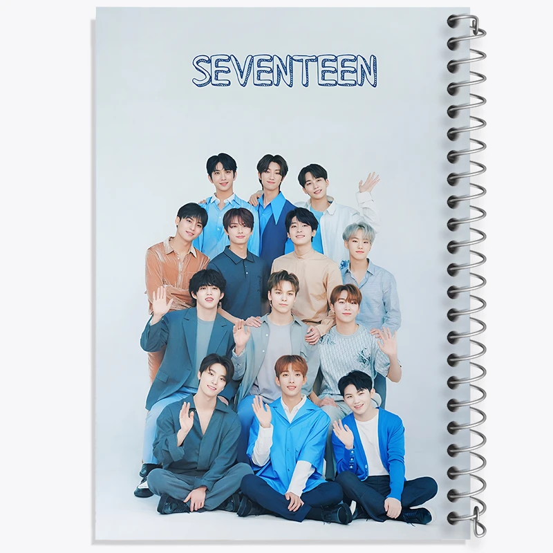 دفتر نقاشی 50 برگ خندالو طرح سونتین (Seventeen) کد F11181