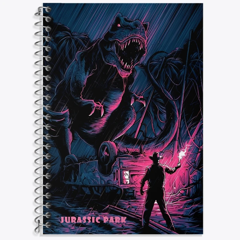 دفتر لغت 50 برگ خندالو طرح ژوراسیک (Jurassic Park) کد F13788