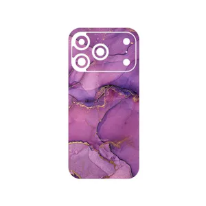 MAHOOT Purple Marble Cover Sticker for Apple iPhone 17 Pro