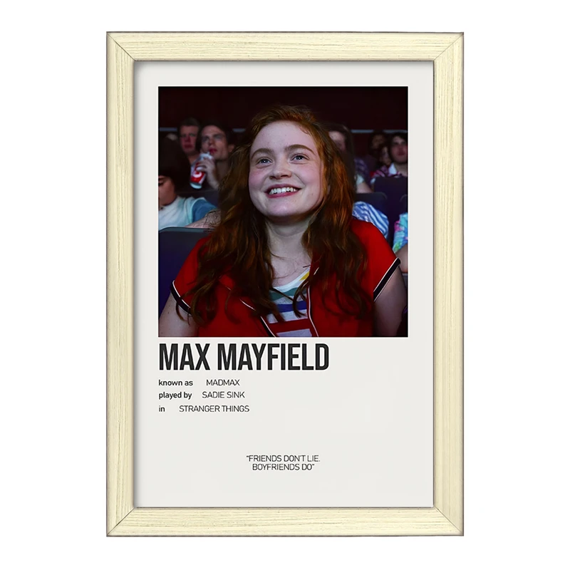 تابلو خندالو طرح مکس میفیلد (Max Mayfield) کد F13003