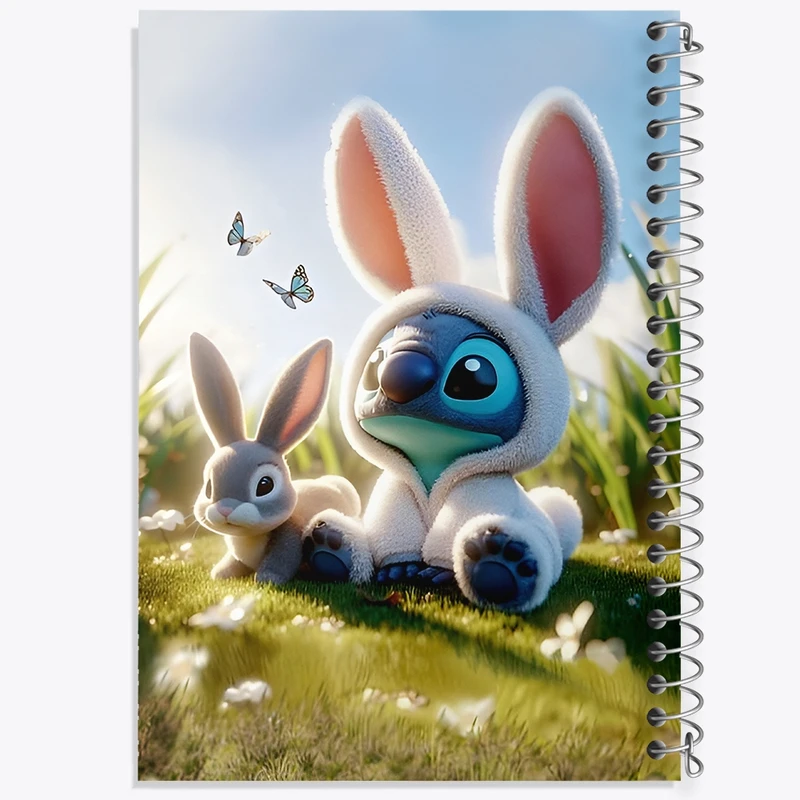 دفتر طراحی 50 برگ خندالو طرح استیچ (Stitch) کد F14391