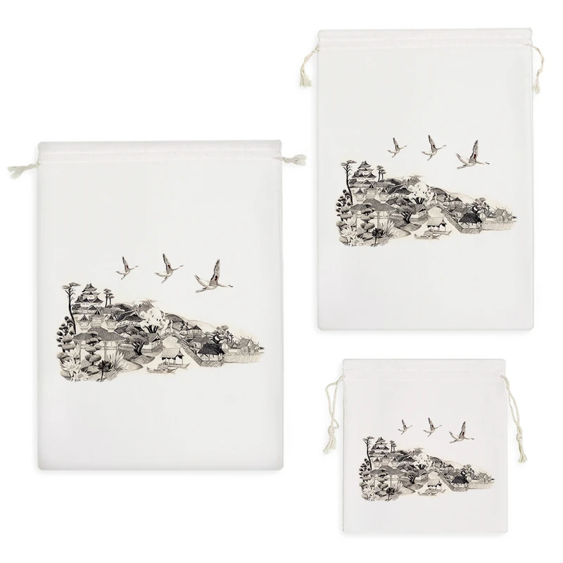 نظم دهنده خندالو مدل نقاشی ژاپنی کد 3550 مجموعه 3 عددی