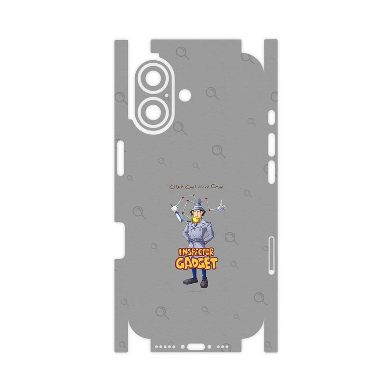 برچسب پوششی ماهوت مدل Inspector Gadget-FullSkin مناسب برای گوشی موبایل اپل iPhone 17