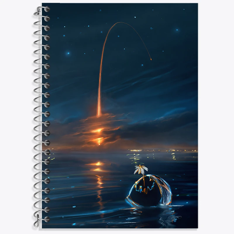 دفتر نت موسیقی 50 برگ خندالو طرح شهاب سنگ کد F12529