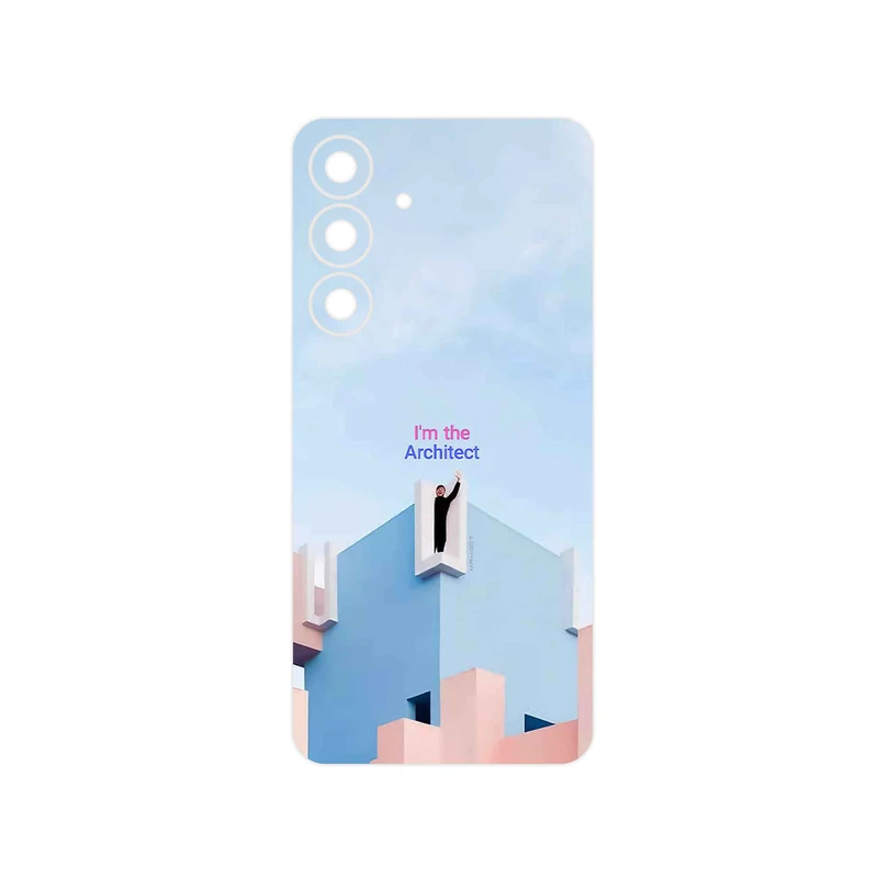 برچسب پوششی ماهوت مدل Architecture مناسب برای گوشی موبایل سامسونگ Galaxy S25 FE