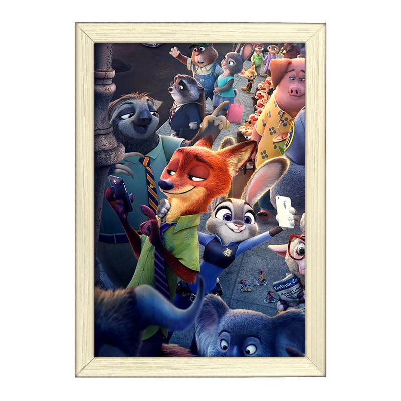 تابلو خندالو طرح انیمیشن زوتوپیا   کد 1024