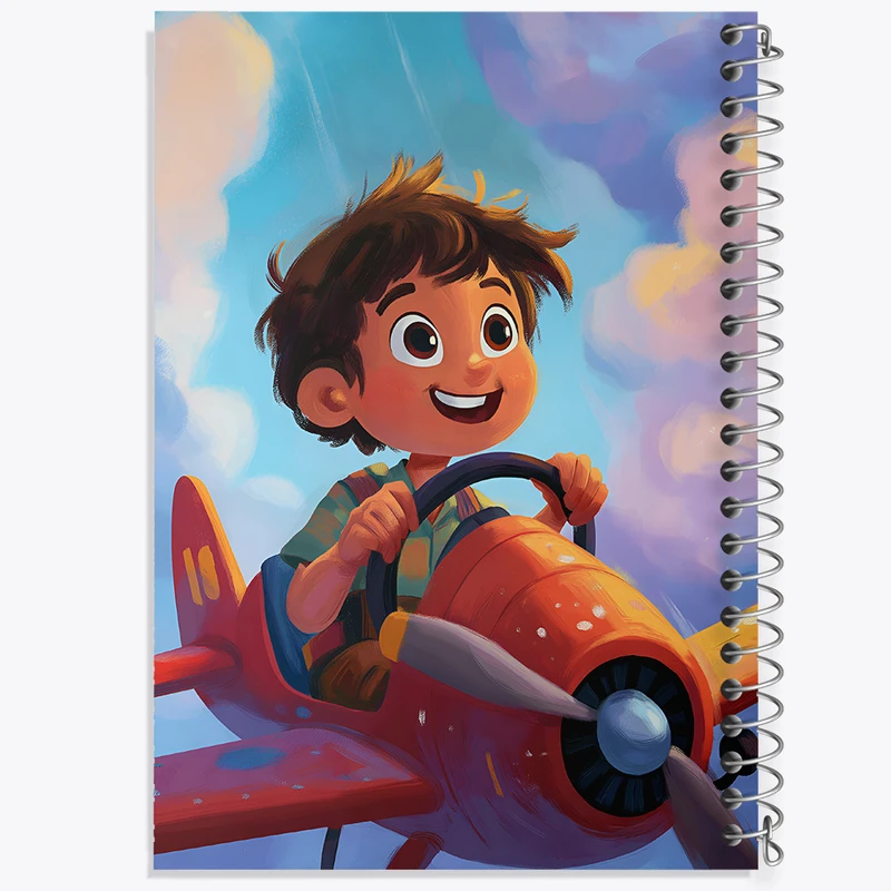 دفتر مشق 100 برگ خندالو طرح پسرانه کد N7419