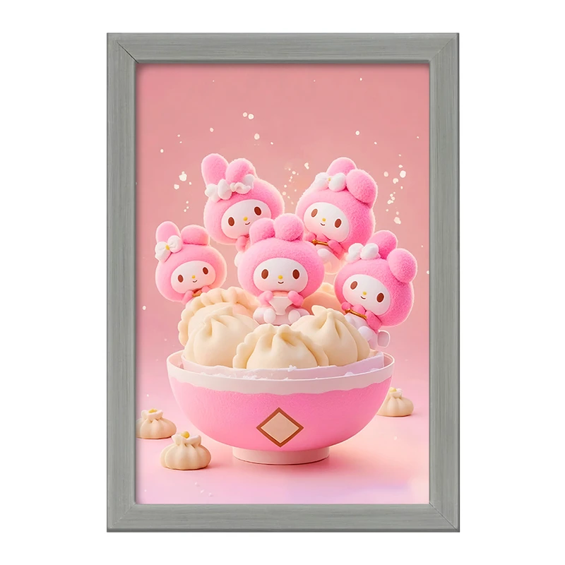 تابلو خندالو طرح کرومی (Kuromi) کد F10298