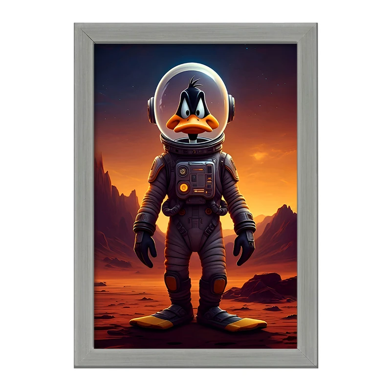 تابلو خندالو طرح دافی داک (Daffy Duck) کد F11747