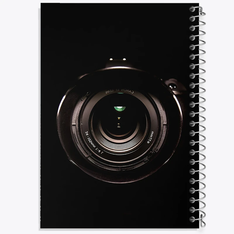 دفتر نقاشی 50 برگ خندالو طرح لنز دوربین کد F4531