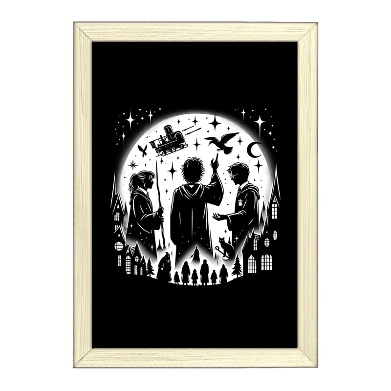 تابلو خندالو طرح هری پاتر (Harry Potter) کد F6012