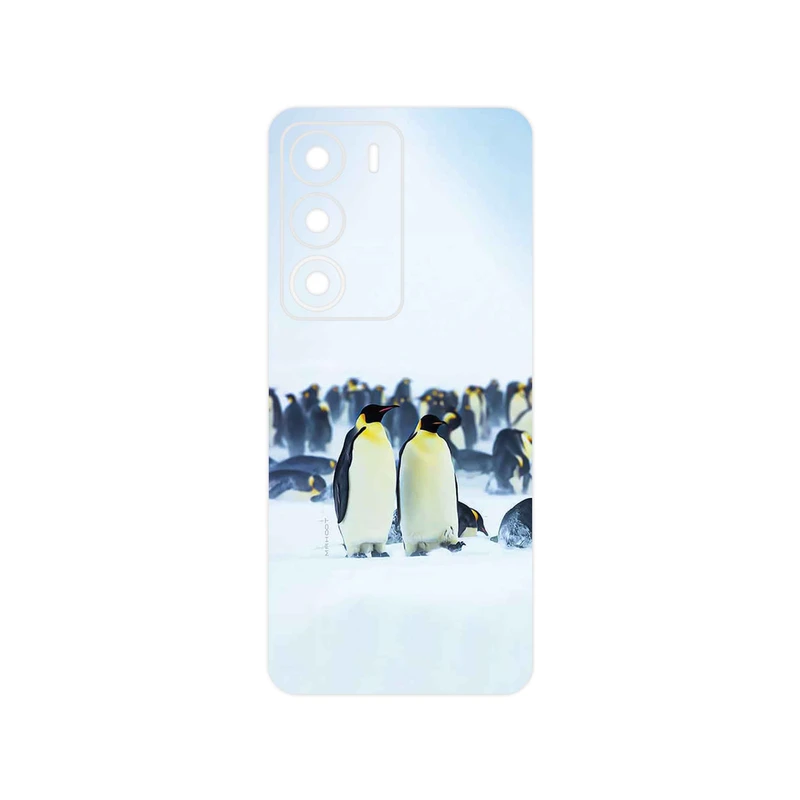 برچسب پوششی ماهوت مدل Penguin مناسب برای گوشی موبایل ریلمی C71