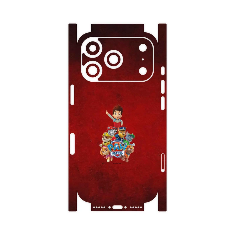 برچسب پوششی ماهوت مدل Paw Patrol-FullSkin مناسب برای گوشی موبایل اپل iPhone 17 Pro