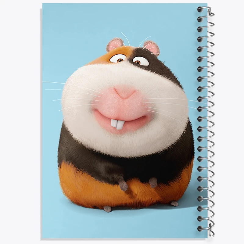 دفتر طراحی 50 برگ خندالو طرح زندگی پنهان حیوانات خانگی The Secret Life of Pets  کد 10665