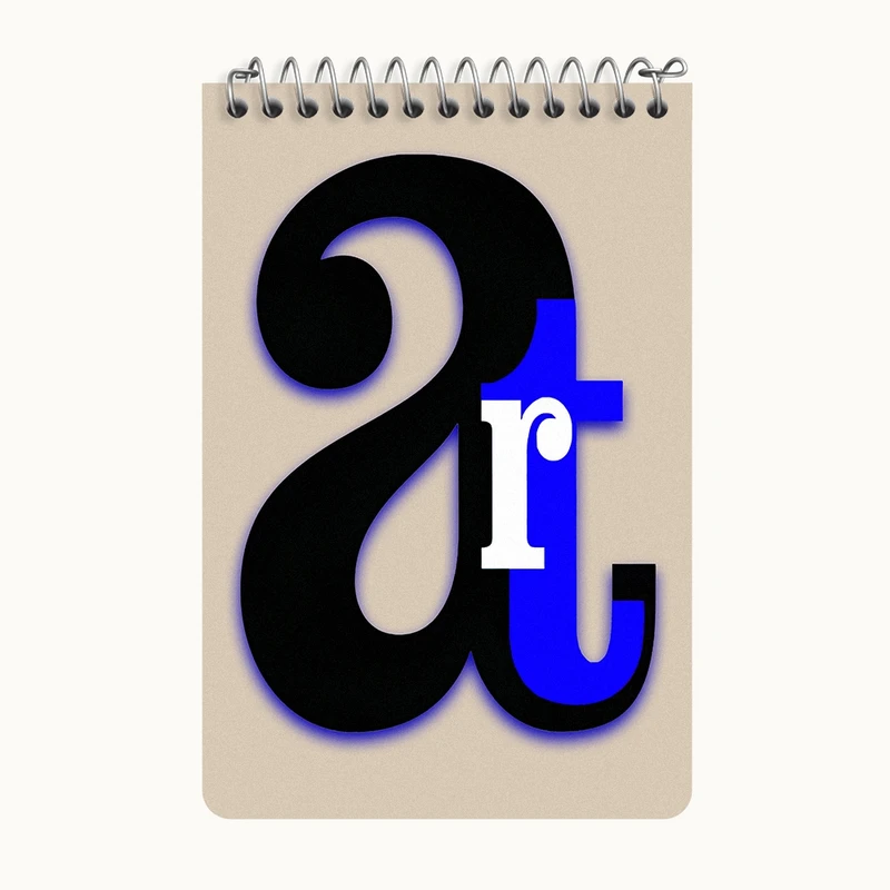 دفتر یادداشت 50 برگ خندالو طرح Art کد F6397