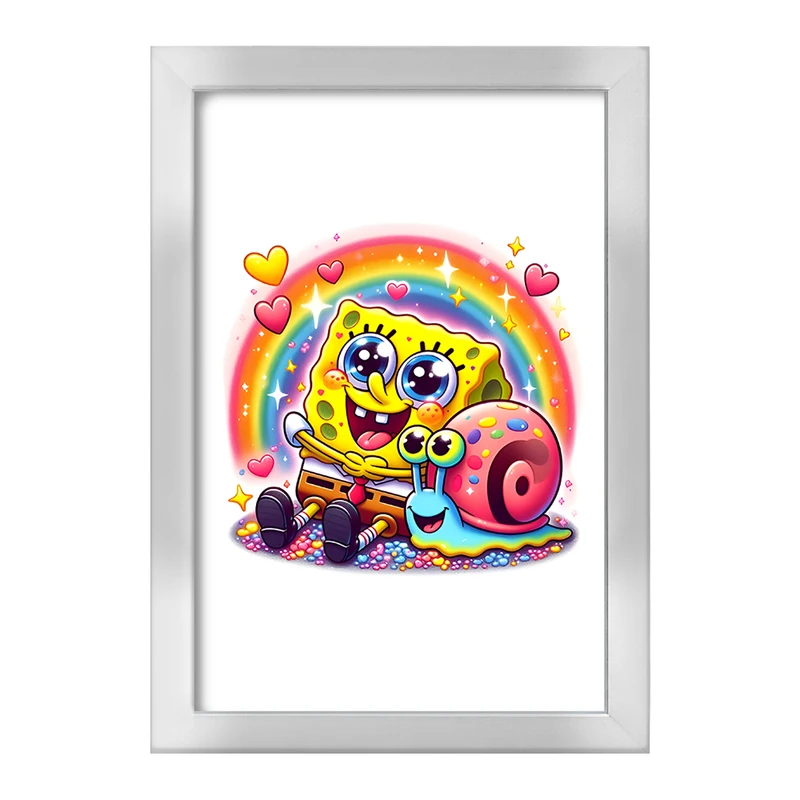 تابلو خندالو طرح باب اسفنجی کد F5439