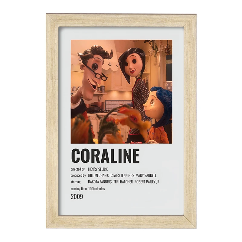 تابلو خندالو طرح کورالاین (Coraline) کد F13226