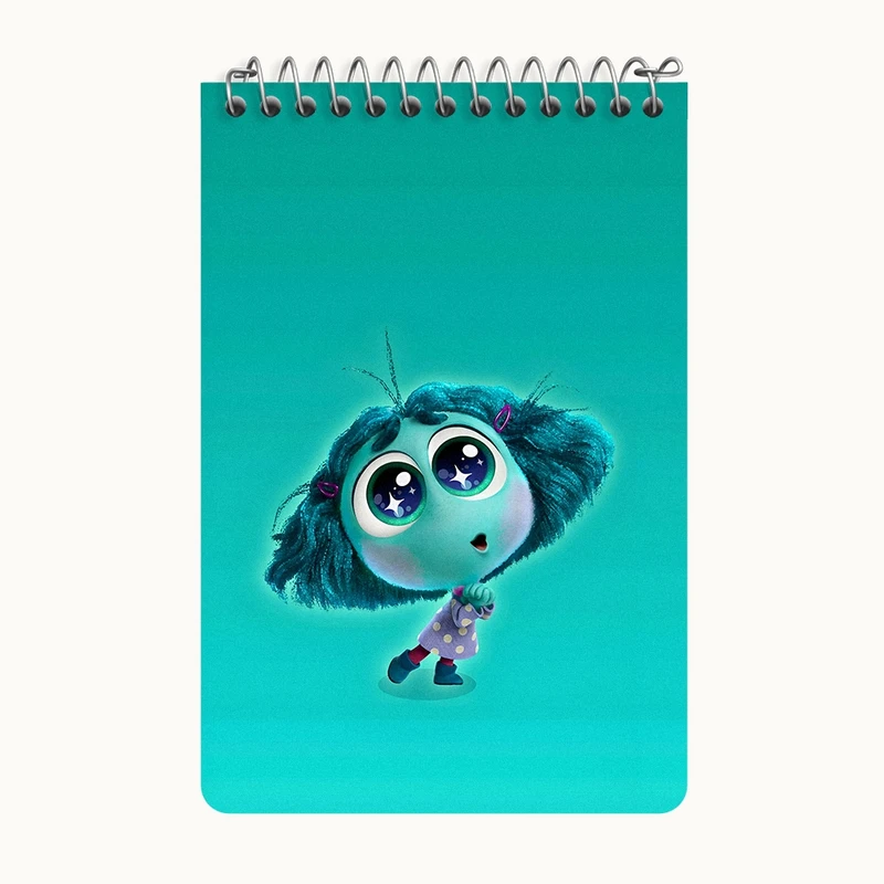 دفتر یادداشت 50 برگ خندالو طرح شخصیت حسادت اینساید اوت کد F3348