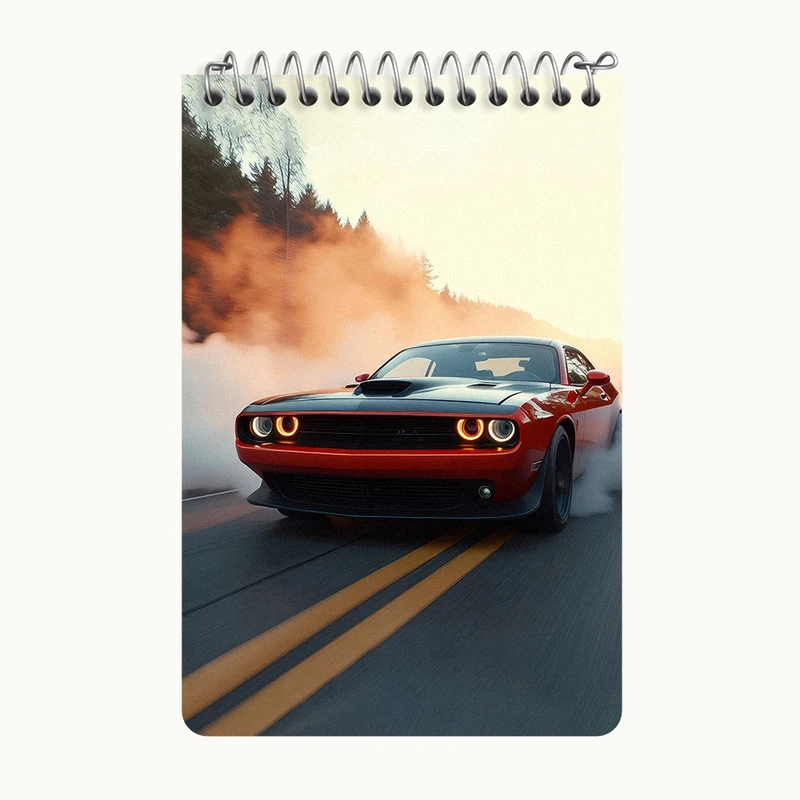 دفتر یادداشت 50 برگ خندالو طرح ماشین اسپرت کد F5210