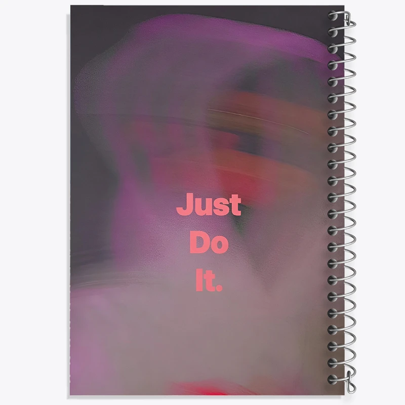 دفتر مشق 100 برگ خندالو طرح Just Do It کد F4067